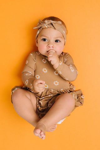 Little Daisy Bodysuit Bamboo Dress