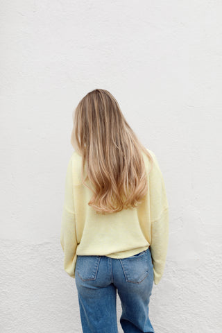 Piper Cardigan Sweater - Yellow