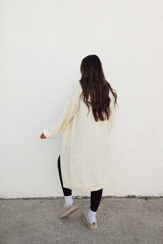 Charlie Cardigan- Ivory