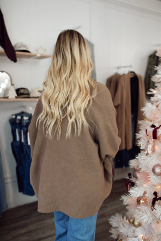 Talen Cardigan - Mocha