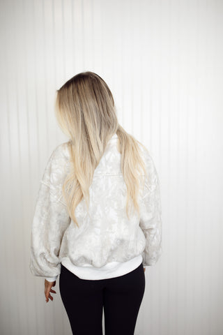 Camo Half Zip Pullover