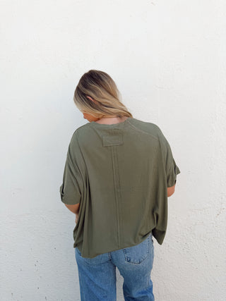 Riley Tee - Olive