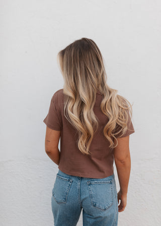 Football Cropped Tee