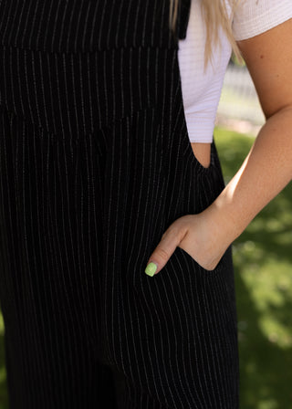 Raleigh Linen Jumper - Black