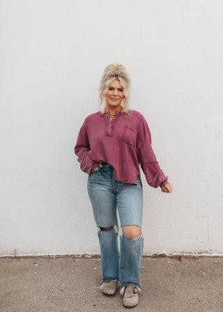Millie Top - Mulberry