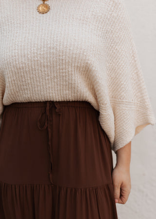 Caroline Skirt - Chestnut