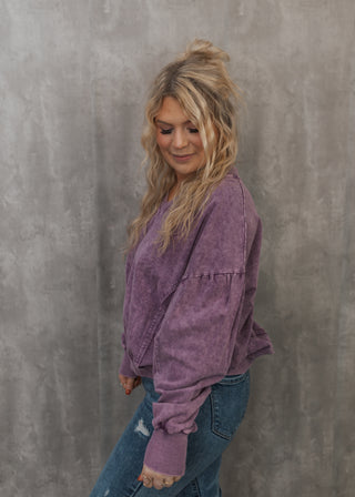 Cullen Top - Violet