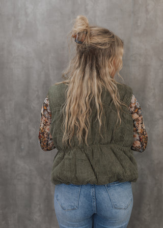 Quinn Vest - Olive