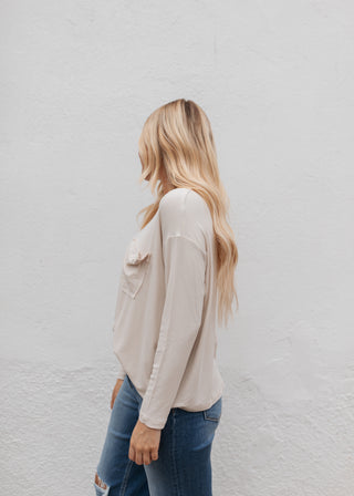 Riley Long Sleeve - Bone