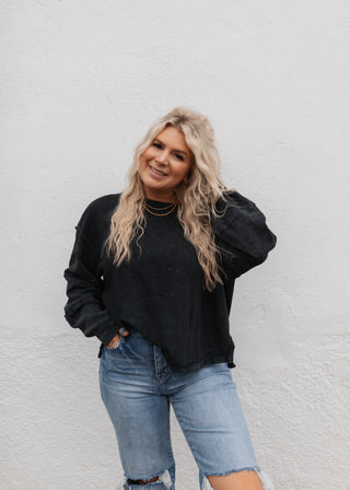 Roxy Pullover - Black