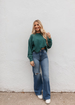 Tessa Top - Deep Green
