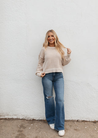Brynn Sweater - Taupe