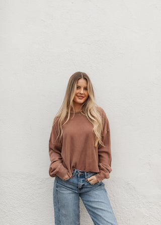 Tessa Top - Chestnut