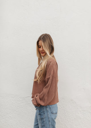 Tessa Top - Chestnut