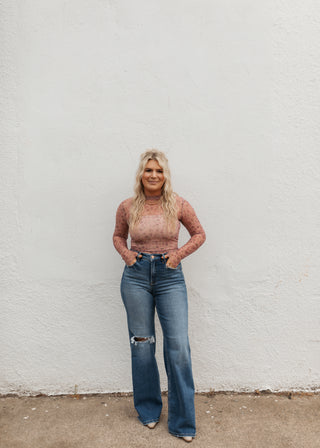 Marlow Mesh Top