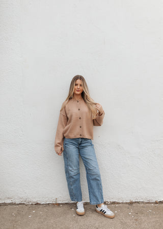 Whitney Cardigan - Taupe