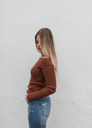 Wrenly Top - Brown