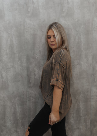 Morgan Top- Brown