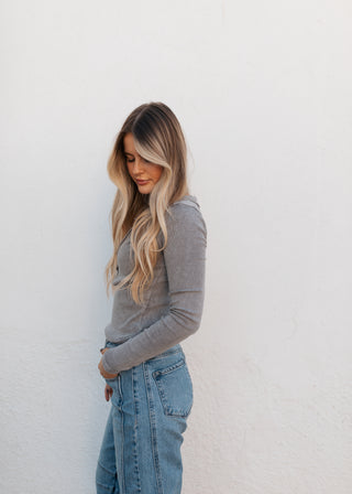 Jett Top - Grey