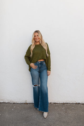 Sutton Sweater - Moss