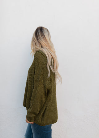 Sutton Sweater - Moss