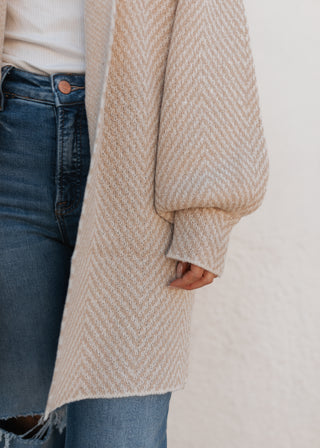 Hadley Cardigan - Taupe