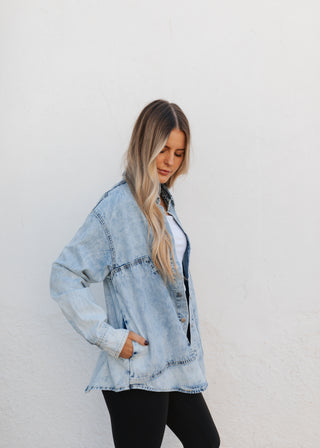 Mabel Denim Button Down