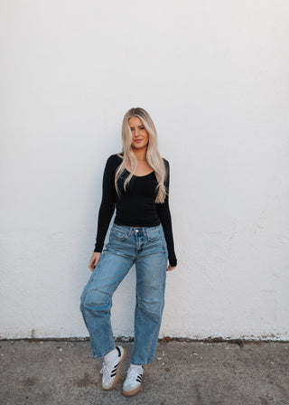 Seamless Long Sleeve - Black