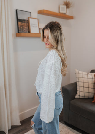 Bella Tie-Front cardigan