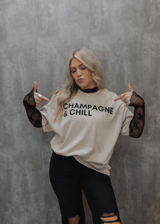 Champs & Chill Tee