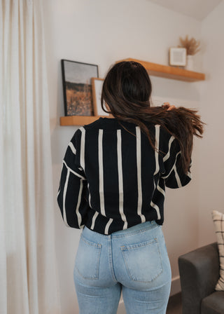 Elle Stripe Top