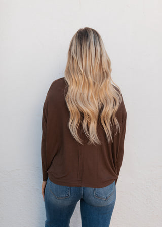 Riley Long Sleeve - Chocolate