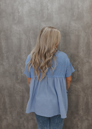 Megan Top - Periwinkle