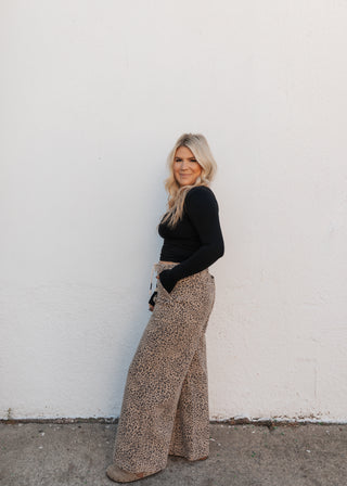 Lainey Leopard Pants