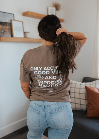 Good Vibes Martini Tee