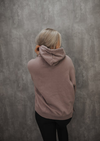 Homebody Hoodie - Rosey Brown