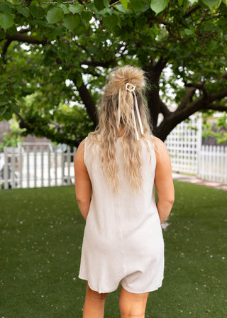 Libby Romper - Natural