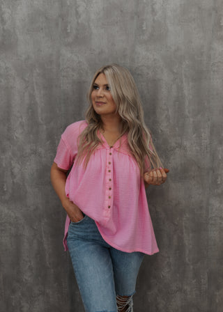 Megan Top - Pink