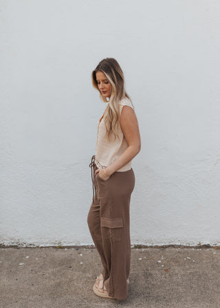 Wrenly Pants - Mocha (Rooted)