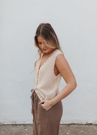 Fiona Crochet Vest