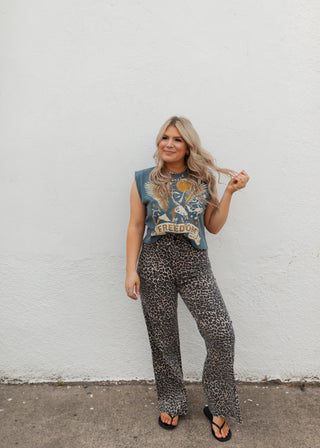 Can't Be Tamed Leopard Pants