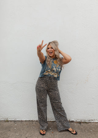 Can't Be Tamed Leopard Pants