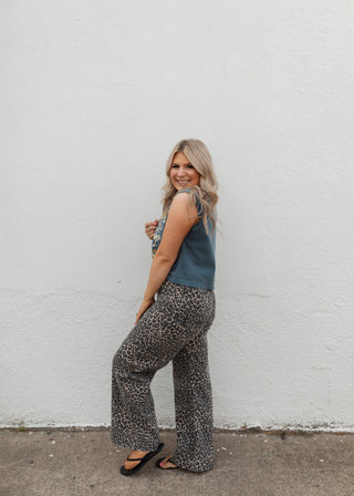 Can't Be Tamed Leopard Pants