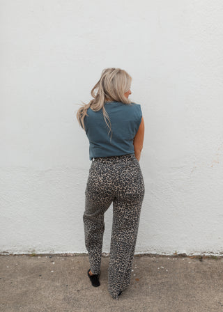 Can't Be Tamed Leopard Pants