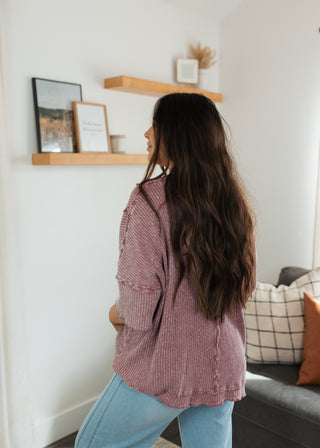 Skyler Top- Plum