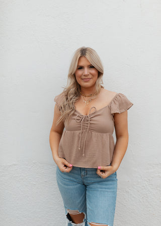 Cooper Top - Light Mocha