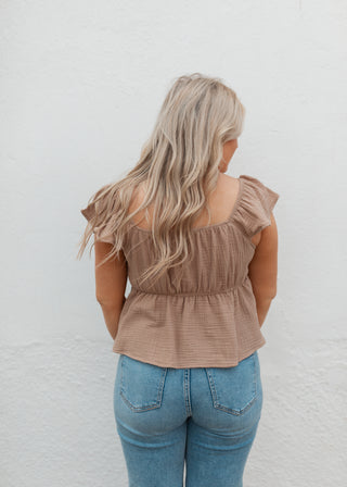 Cooper Top - Light Mocha