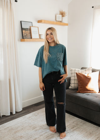 Kip Tee - Faded Teal