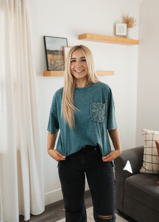 Kip Tee - Faded Teal