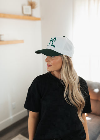 Green Bow Trucker Hat